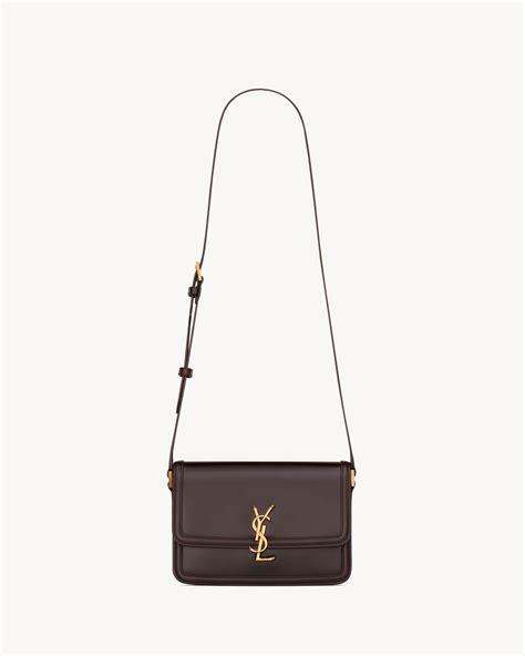 ysl solferino khaki|SOLFERINO MEDIUM SATCHEL IN SMOOTH LEATHER .